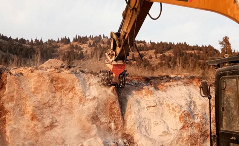 液压岩土铣挖机